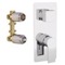 Polished Chrome Two Way Shower Diverter